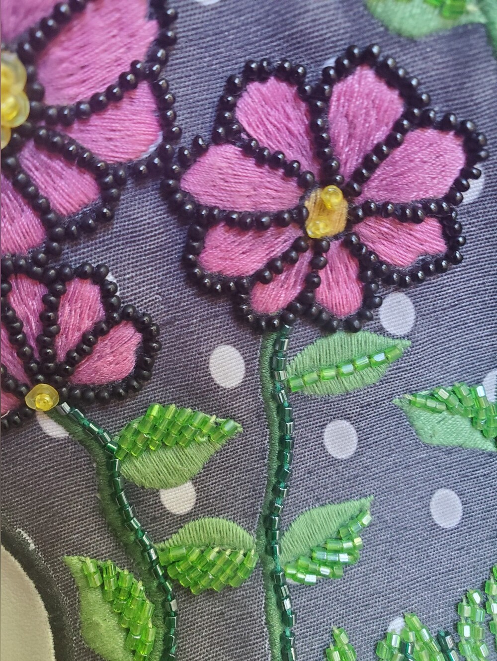 Isabella Fiore Rare Vintage Beaded Hand Bag - Picture 12 of 12
